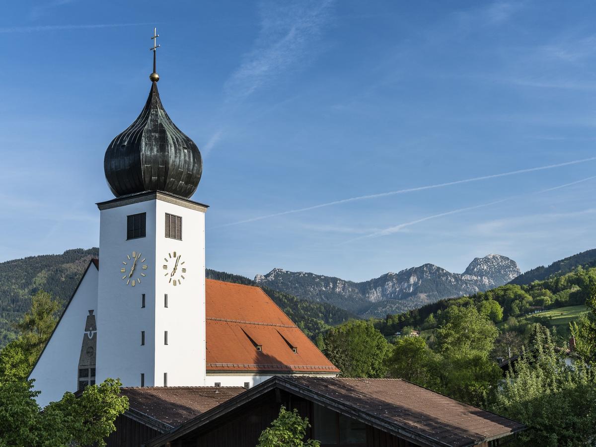 Stefanies-Cafe-Pension-Kultur Bad Feilnbach Exteriér fotografie